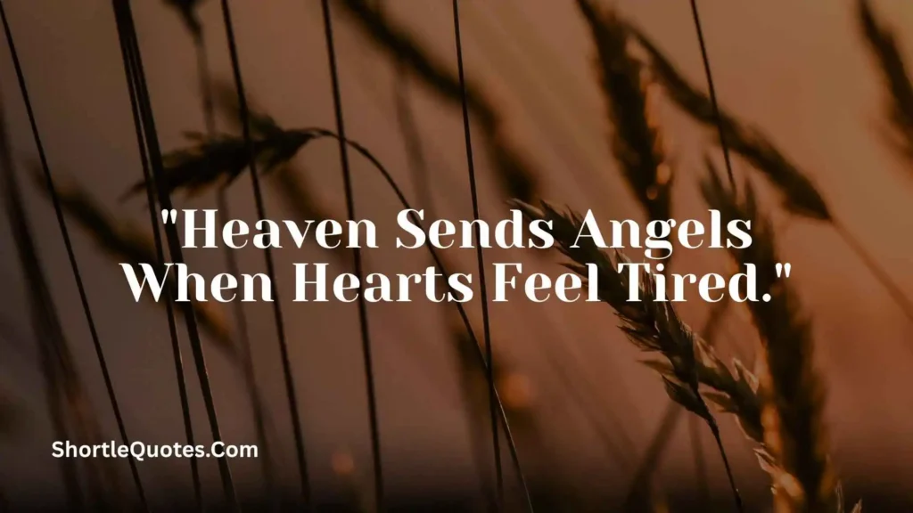 Short Heaven Angel Quotes