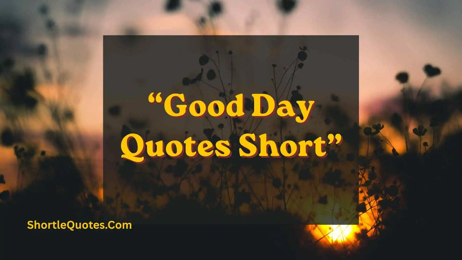 good-day-quotes-short